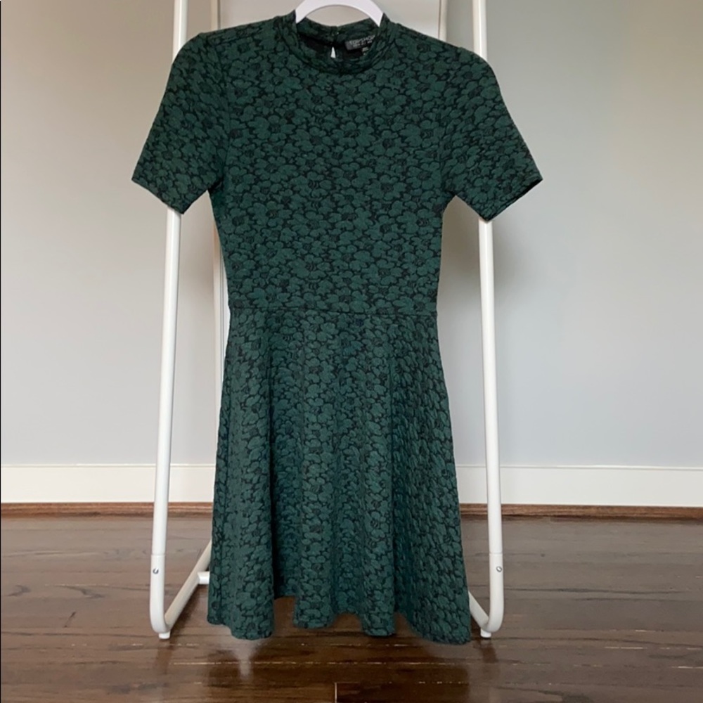 Topshop flower print dress size 2